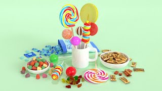 Candy Pack 001 3D Model