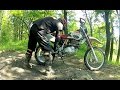 Yamaha TTR 600 hand kick start ! ! !