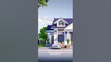 Biệt thự 1 tầng mái Thái quá đỉnh