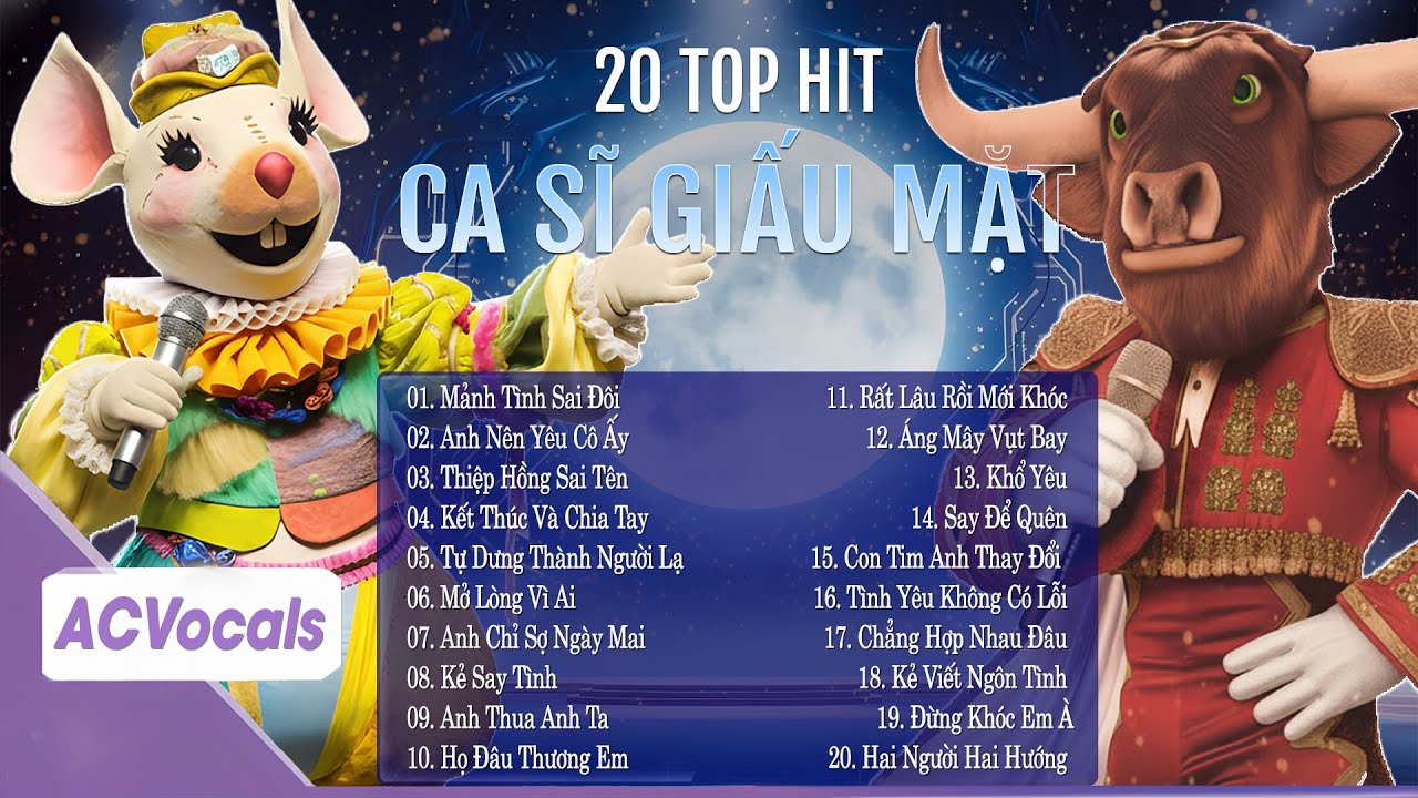Tổng Hợp 20 Top Hit Ca Sĩ Giấu Mặt Triệu View | Ca Sĩ Giấu Mặt 2025 Hay Nhất