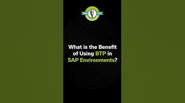 What is the Benefit of Using BTP in SAP Environments - Brian Dennett | Lemongrass Roots