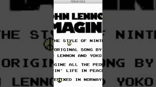 Imagine all the pixels... NES 8-bit remix