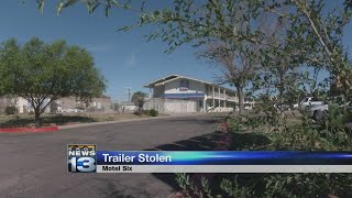 Thieves steal veteran's trailer from Albuquerque motel