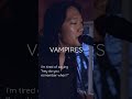 An indie band playing a song about vampires (kinda)