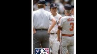 Strat-O-Matic 1987 AL Replay California @ New York  Game # 336