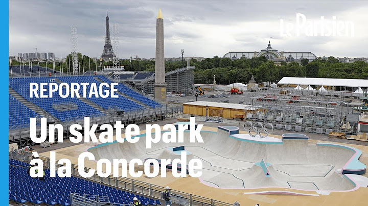 JO Paris 2024 : la Concorde s'est transformée en immense stade avec vue