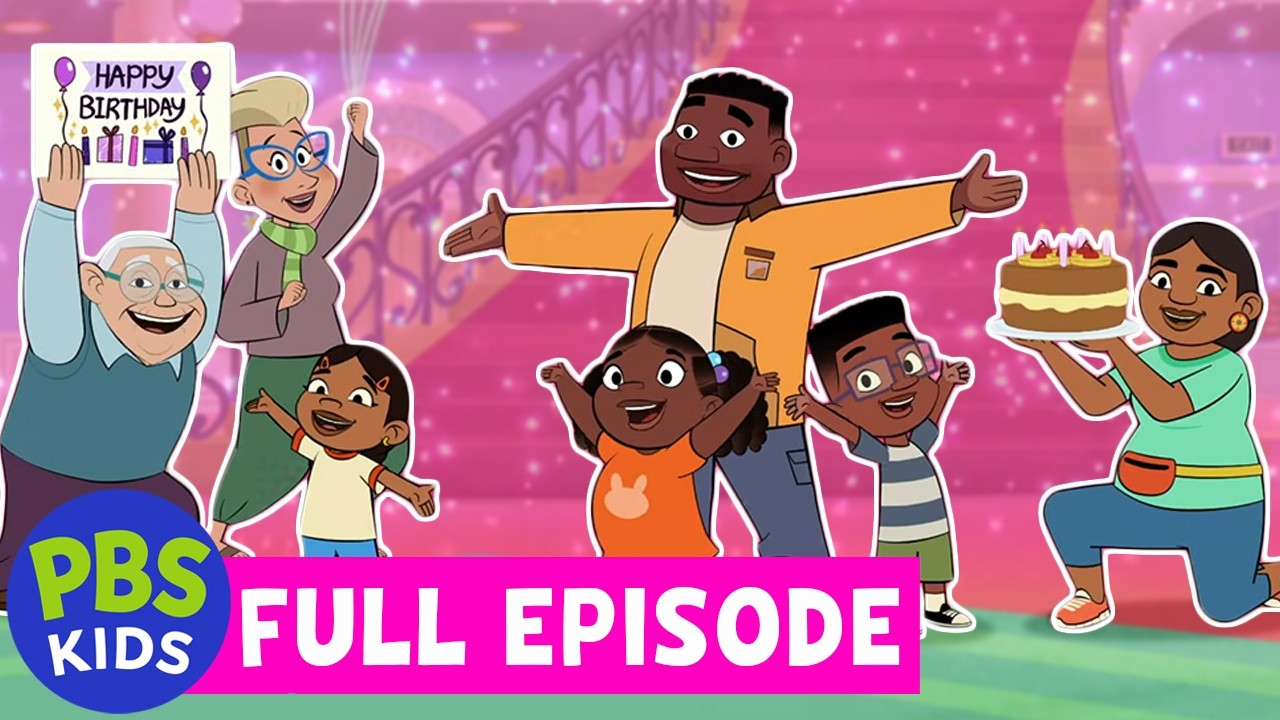 Phoebe & Jay FULL EPISODE | Birthday Surprise Dance 🪩 | PBS KIDS