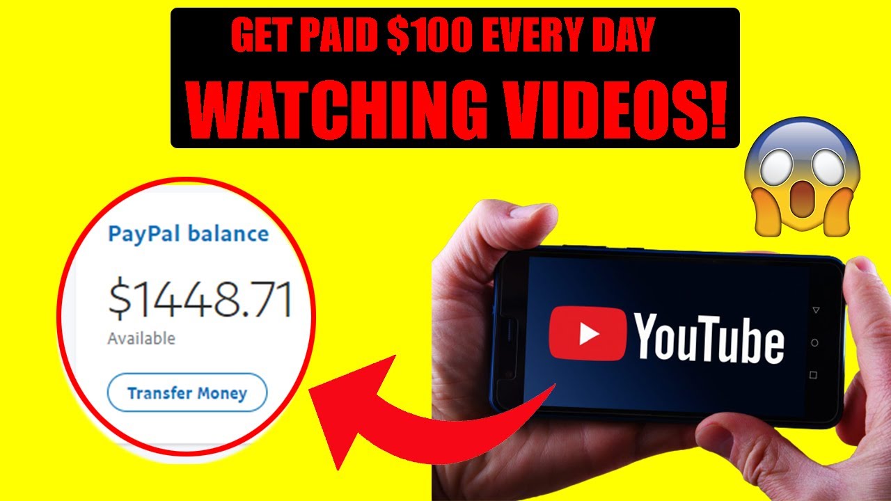 Earn PayPal Money From Watching YouTube Videos In 2021 (Make Money Online) YouTube