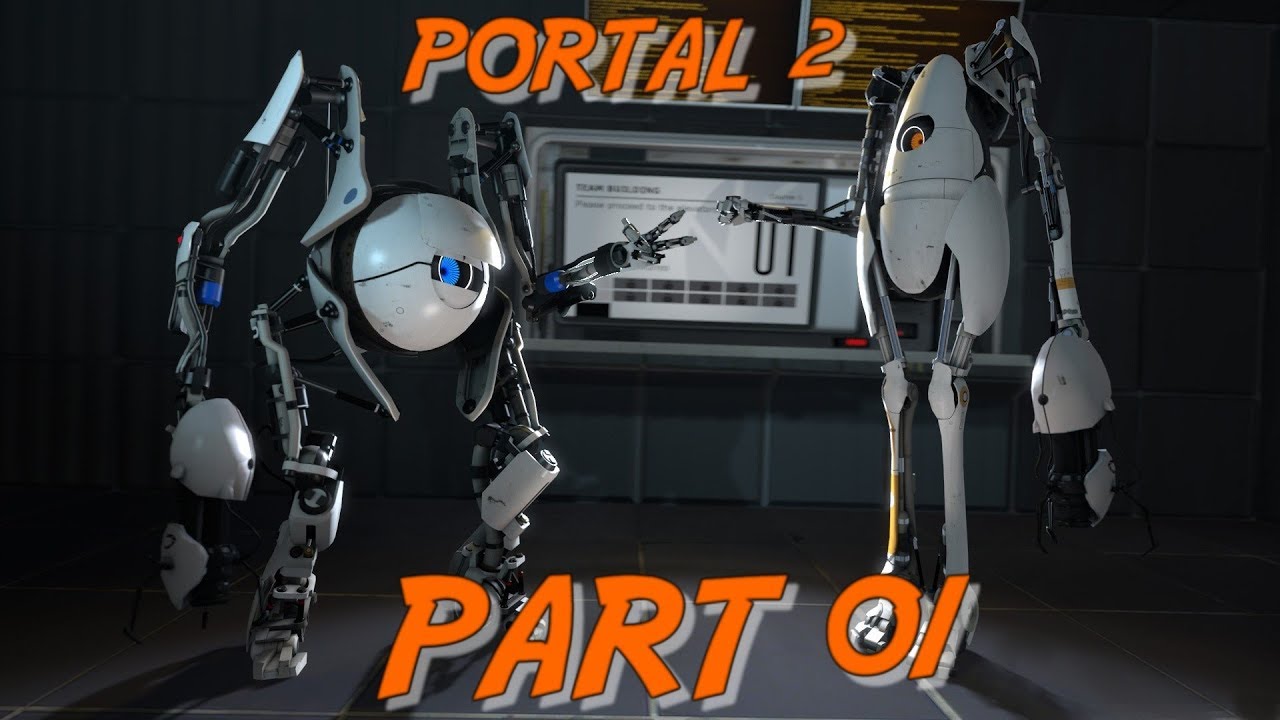 Portal 2 Coop Full Walkthrough - Part 1/2 - YouTube