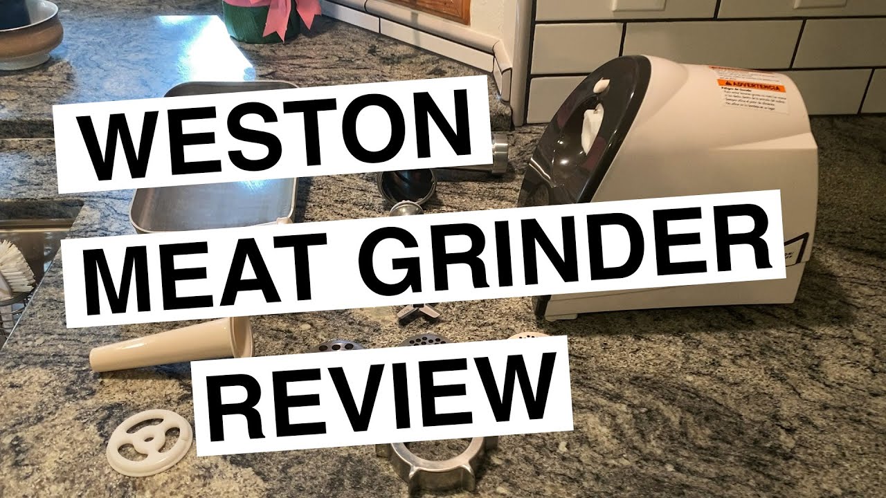 Weston Meat Grinder Review & Venison Grind Tutorial YouTube