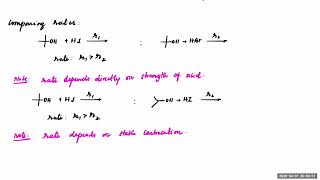 Reaction Mechanism Extra session