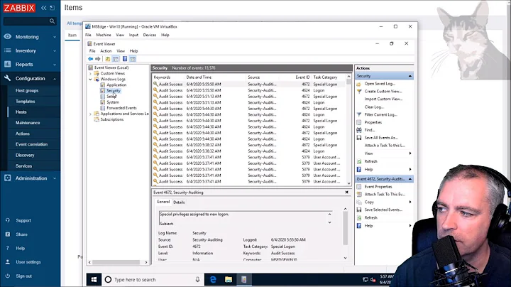 Zabbix : Reading Windows Event Logs in Zabbix