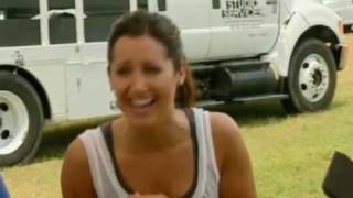Extreme Makeover: Home Edition : On The Bus: Ashley Tisdale