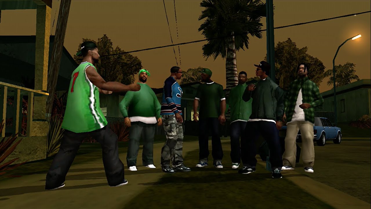 GTA San Andreas Remastered Mission 22 House Party (Xbox 360) YouTube