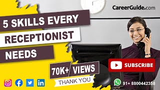5 Skills Every Receptionist Needs | Career Tips | Start a New Career screenshot 4