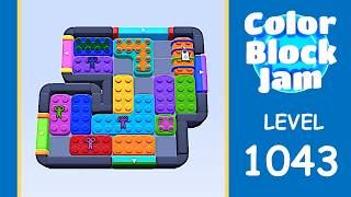 Color Block Jam Level 1043 Solution Without Boosters