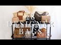 Designer Handbag Collection 2019 I Chanel, Celine, Gucci, LV & More