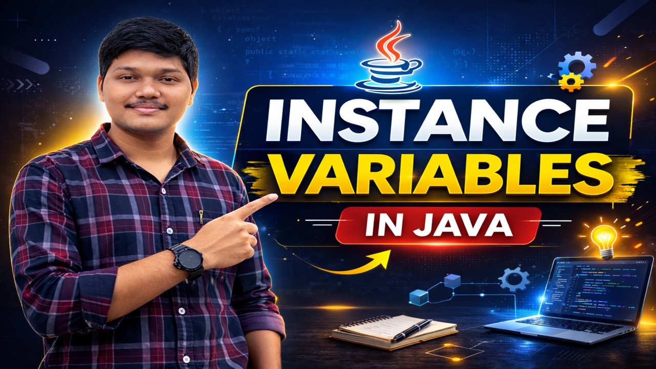 Instance Variable in Java Explained Clearly (With Simple Example)