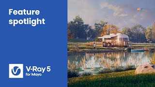 V-Ray 5 for Maya, update 2 — Building and shading your scene with Chaos Cosmos