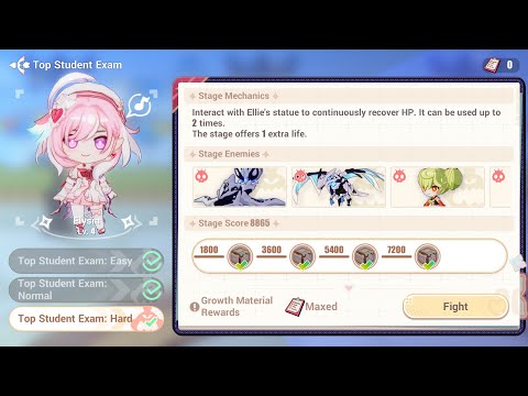 With You Youthful Dreams Top Student Exam Elysia Honkai Impact 3 V8 5