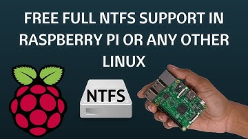 How to get full read and write support for NFTS drives in Raspberry Pi Linux