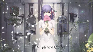 [fate/stay night 'heaven's feel']페이트 헤븐즈필 극장판 주제가 Aimer - 花の唄(꽃의노래)(자막)