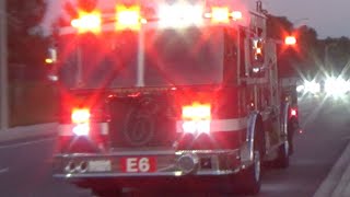 OCFA Engine 6 responding