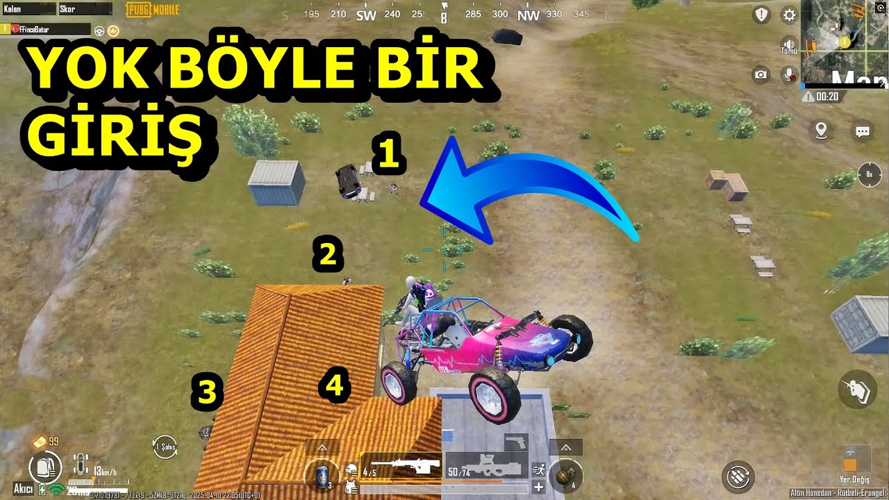 MUHTEŞEM MAÇ ! ÖYLE Bİ BASKIN YAPTIM Kİ ! BATUR GAME SOLO SQUAD PUBG MOBİLE