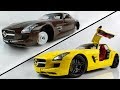 Transforming a Boring Mercedes SLS Model Car into a Splendid one - Car Restoration and Customization