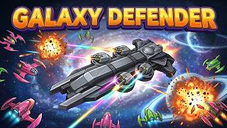 Space War : Galaxy Defender Game All Mobile Video Gameplay screenshot 1