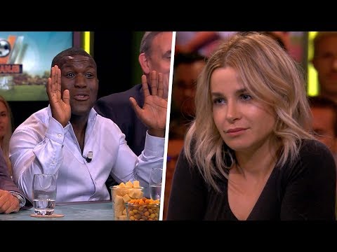 Royston Drenthe tegen Victoria Koblenko: ''Rustig, ik luister alleen'' - VI ORANJE BLIJFT THUIS