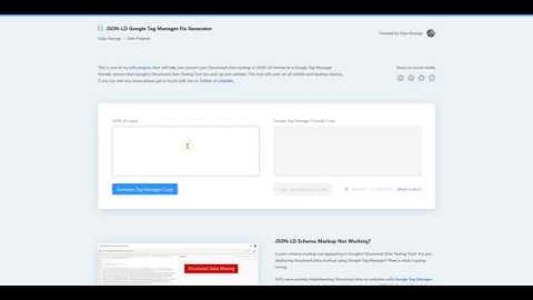 How to fix JSON-LD Schema in Tag Manager Tutorial