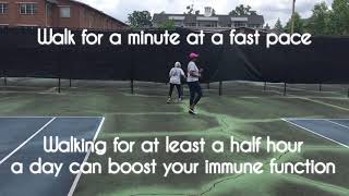 Walking interval challenge