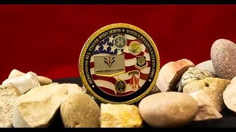 Challenge Coins: Custom Military Coin Rotating