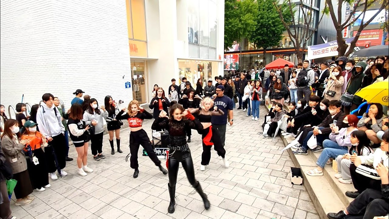 [STREET ARTIST] BLACK MIST. HONGDAE BUSKING. 230506.