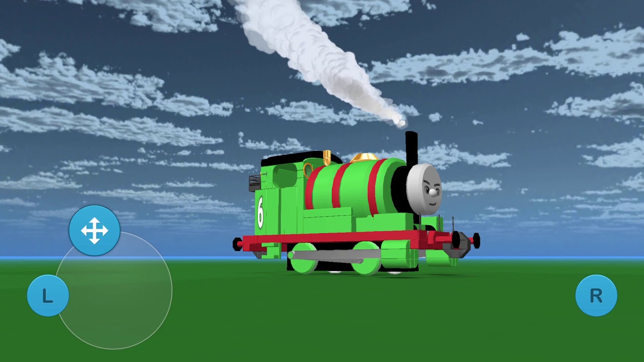 Thomas the Tank Engine Blocksworld: Percy’s cuppling rod test - YouTube