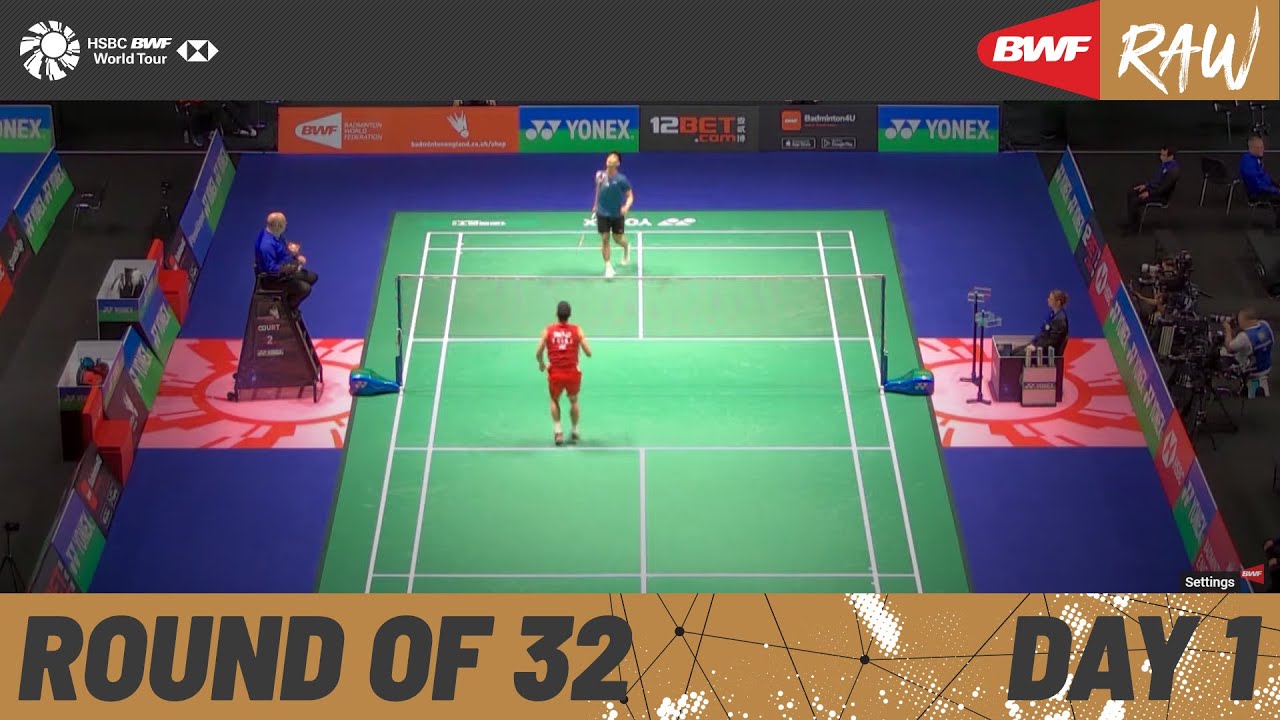 YONEX All England Open Badminton Championships 2023 Day 1 Court 2 Round of 32