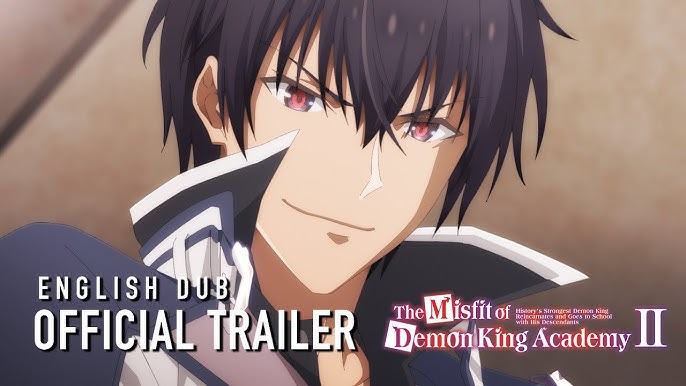 Trailer revela data de estreia de The Misfit of Demon King Academy 2