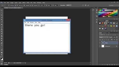 How To Rotate Text in Photoshop CS6