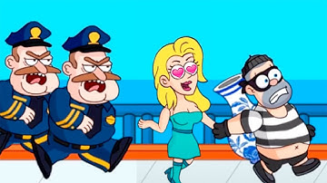 Jail Breaker: Sneak Out! (New Levels Update) - Noob vs Pro Android Gameplay Walkthrough Levels 22-30