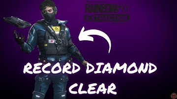 World Record Diamond Clear with Echo - Stage 54 Police Station - Rainbow Six Extraction