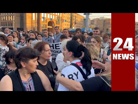 «Թուրքը դո՛ւ ես», «պռովոկատոր»․ լարված իրավիճակ Արցախի աջակցության ակցիայի ընթացքում