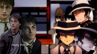 Reaction to Harry Potter as Kibutsuji Muzan|Реакция на Гарри Поттера как Мудзан Кибуцуджи [ENG\\RUS]