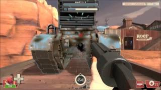 Team fortress 2 - Mann vs Machine (MvM) - Scout gameplay