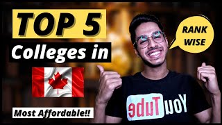 TOP Colleges in Canada for International Students | Most Affordable | Famous Youtubers Studied here?