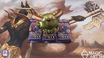 Snacking on Theros Block #24 pack opening / unboxing