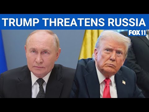 Trump threatens 100% secondary tariffs on Russia | FOX 11 LA