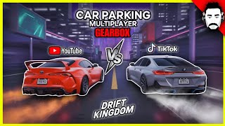 YOUTUBE VS TİKTOK💥GEARBOX AYARI KARŞILAŞTIRMASI🤔CAR PARKİNG MULTİPLAYER Drift Ayarı