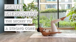 Pilates Tutorial for Beginners:  The Hundred