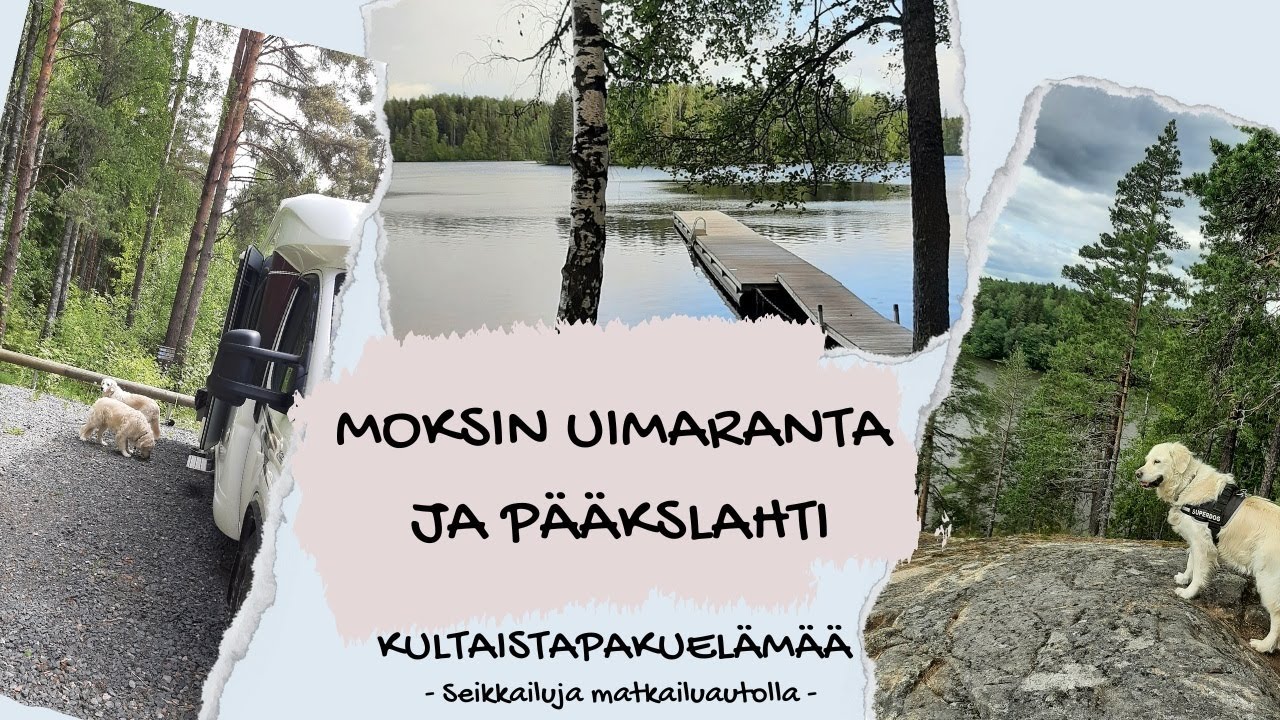 Moksin uimaranta ja Pääkslahden luontopolku